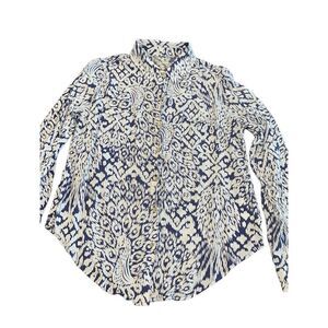 Lilly Pulitzer Button-Up Blouse Size Small